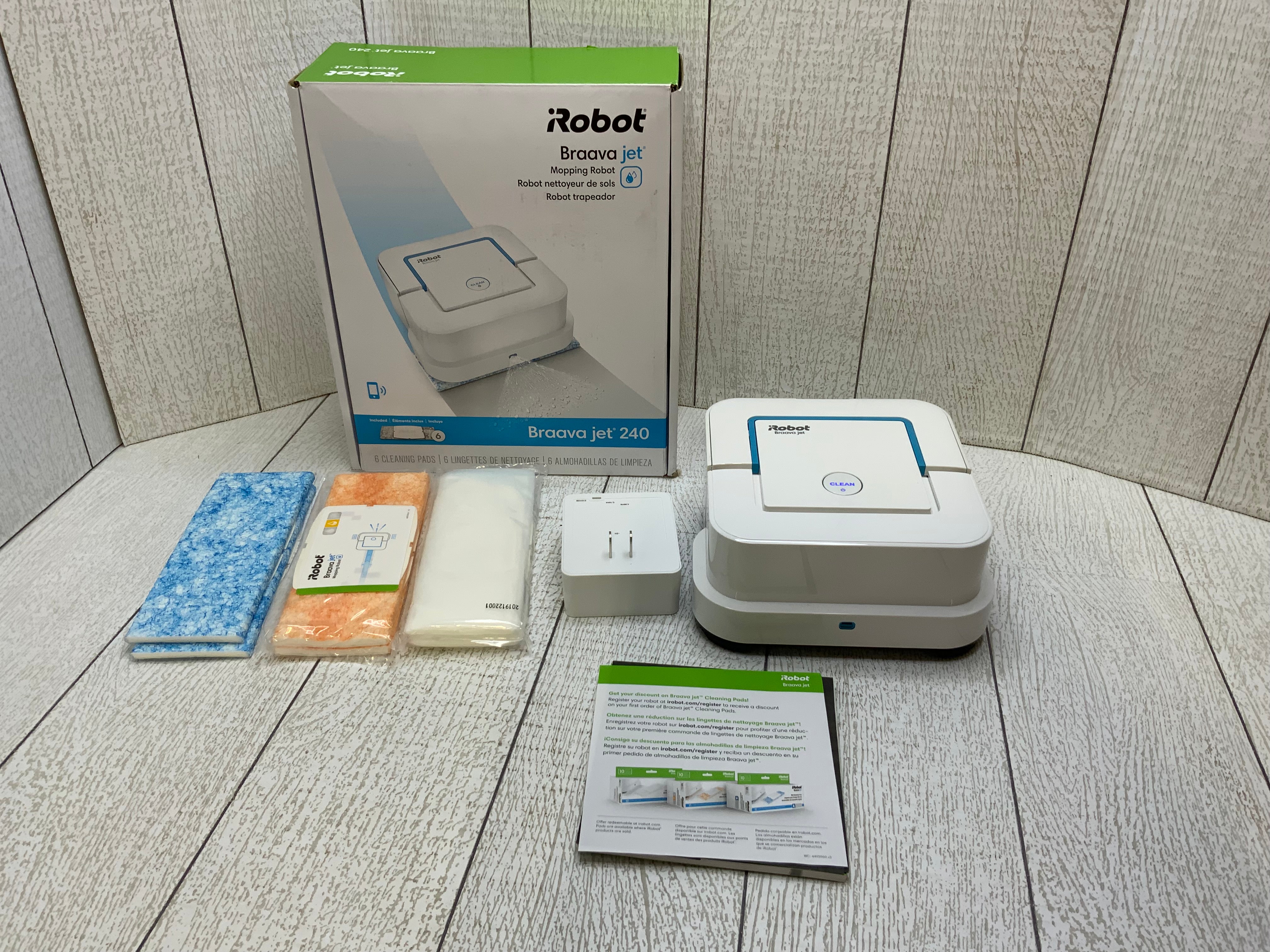 iRobot Braava Jet 240 Superior Robot Mop (7936179962094)